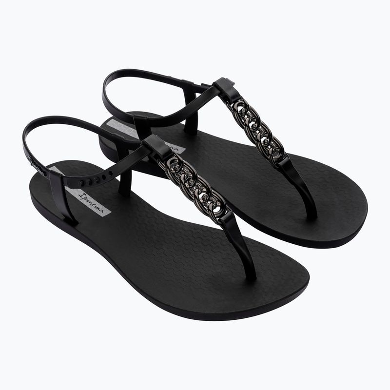 Sandały damskie Ipanema Class Chain black/dark grey 8