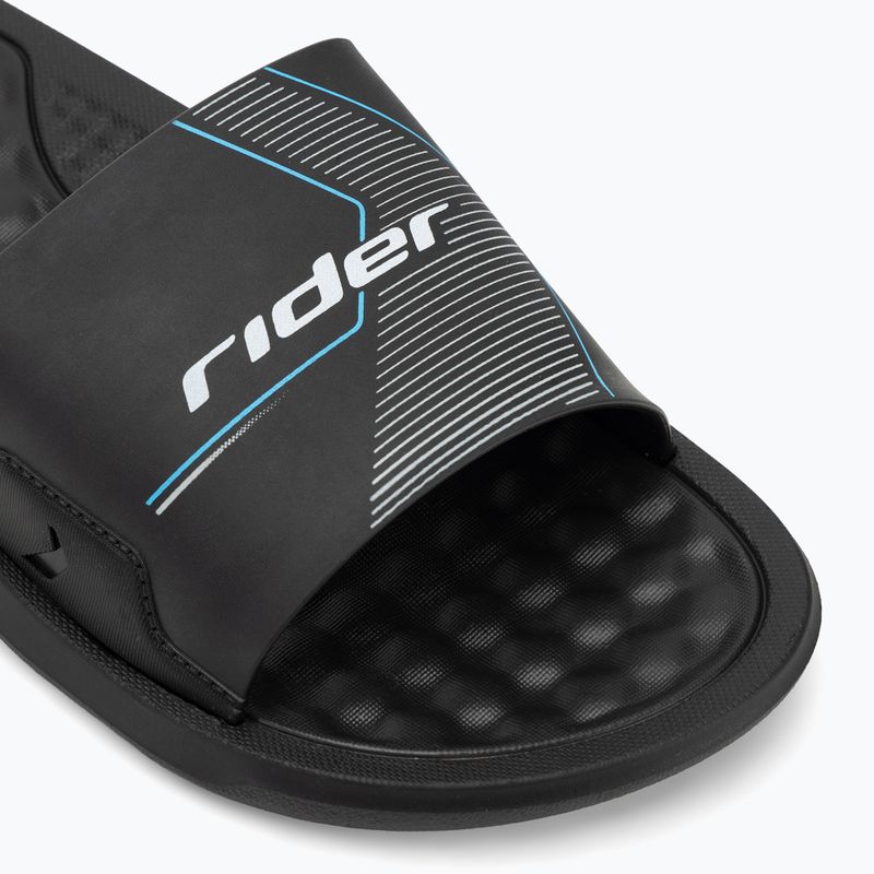 Klapki męskie RIDER Step Slide black/black/white 7