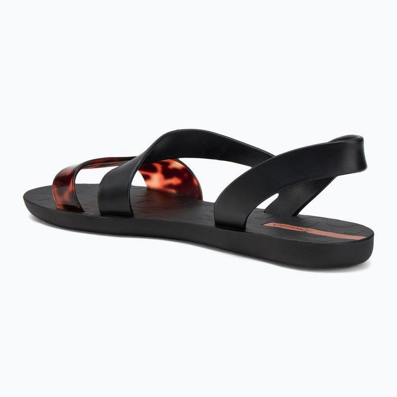 Sandały damskie Ipanema Vibe black/turtle/pink 3