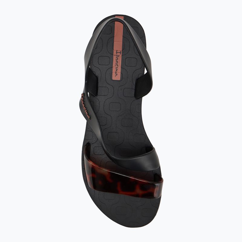 Sandały damskie Ipanema Vibe black/turtle/pink 4