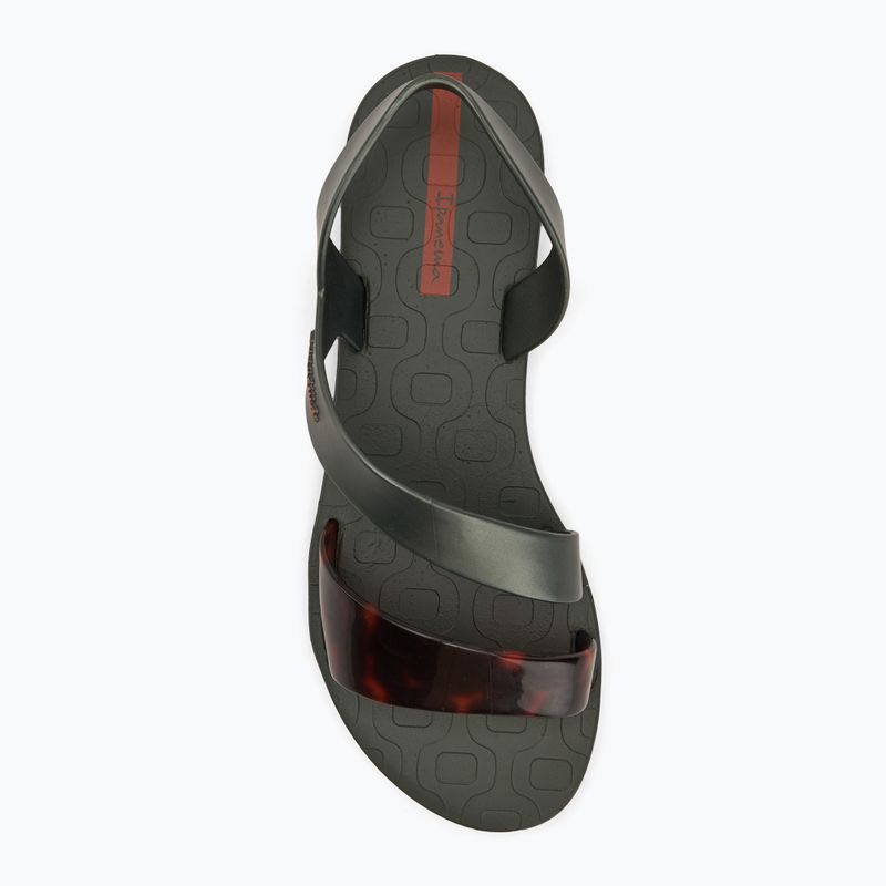 Sandały damskie Ipanema Vibe green/turtle/brown 5