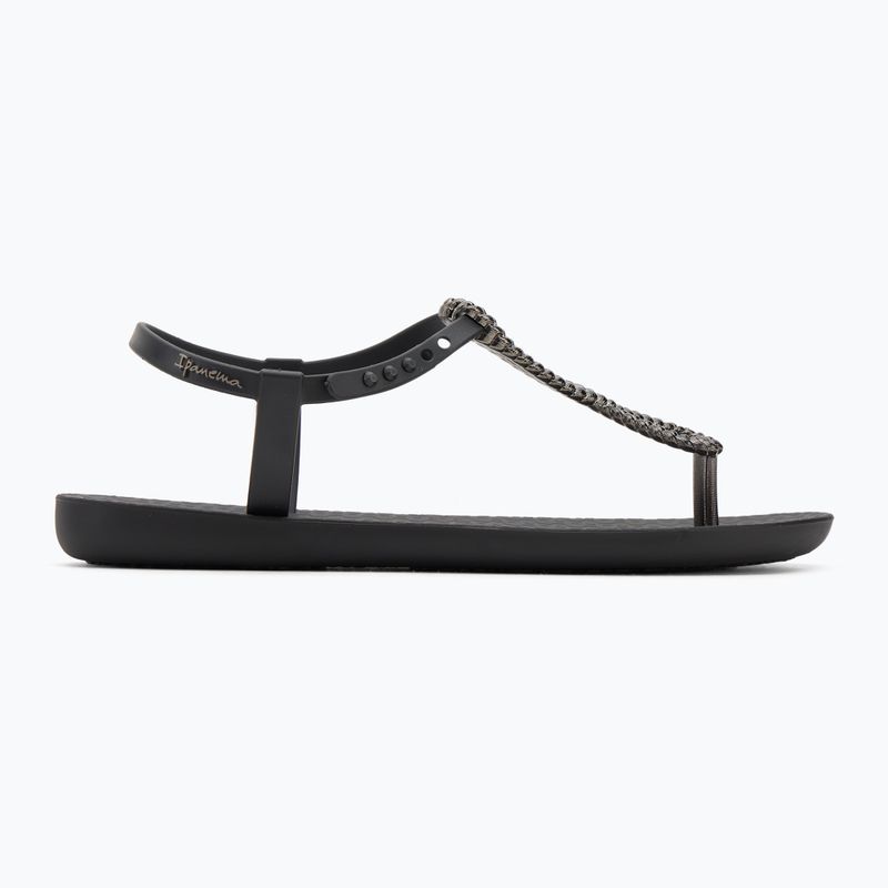 Sandały damskie Ipanema Class Twist black/dark grey 2