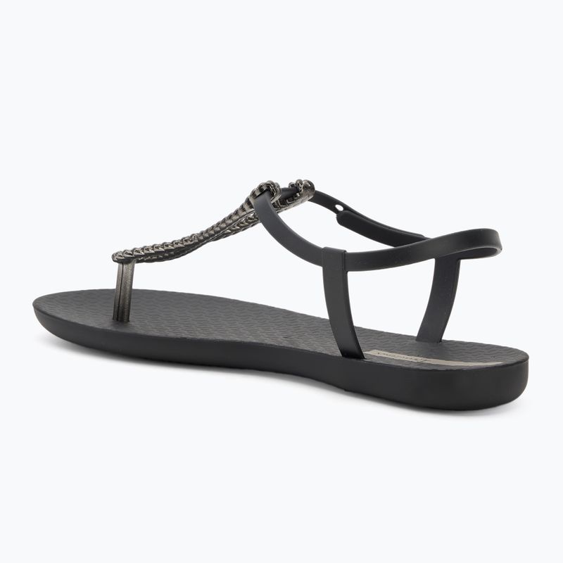 Sandały damskie Ipanema Class Twist black/dark grey 3