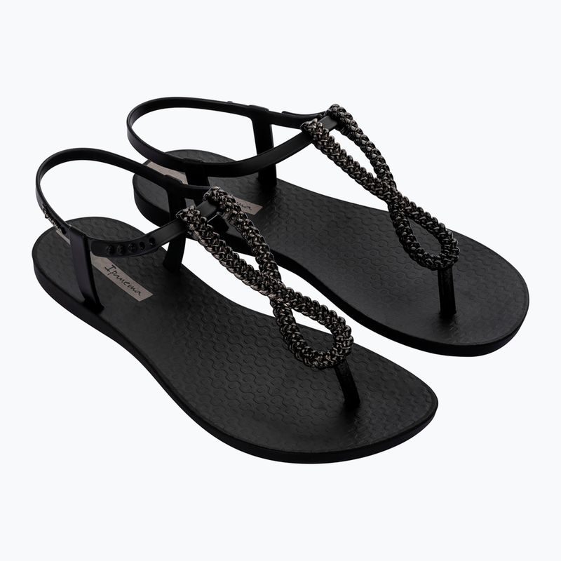 Sandały damskie Ipanema Class Twist black/dark grey