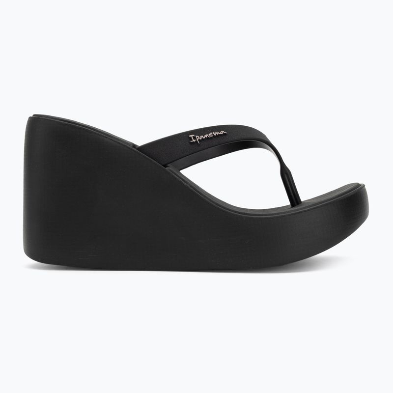Japonki damskie Ipanema High Fashion II black/black/beige 2