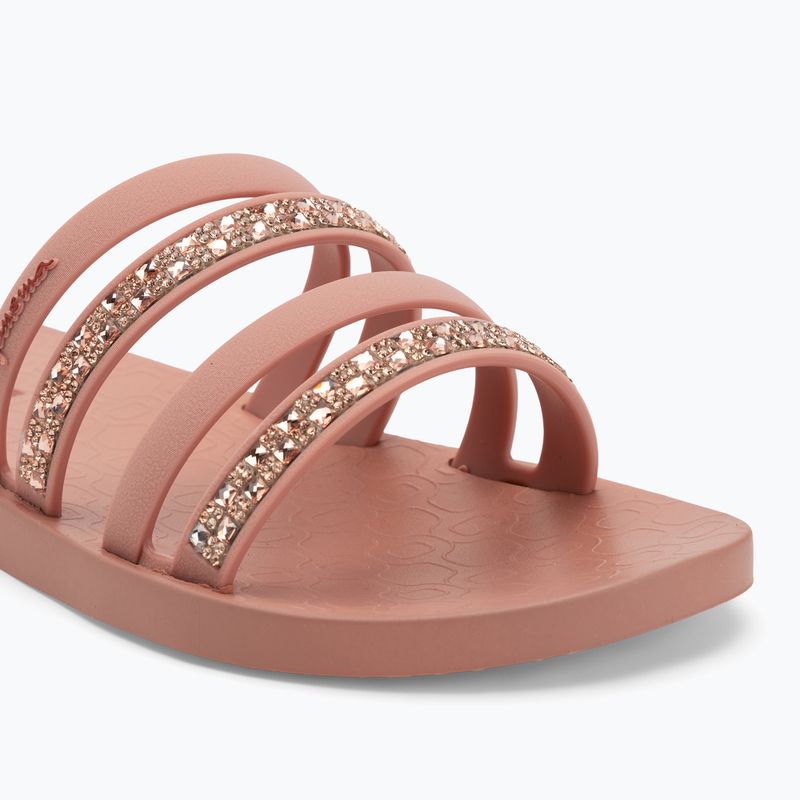 Klapki damskie Ipanema Chic Slide pink/tile brown 7