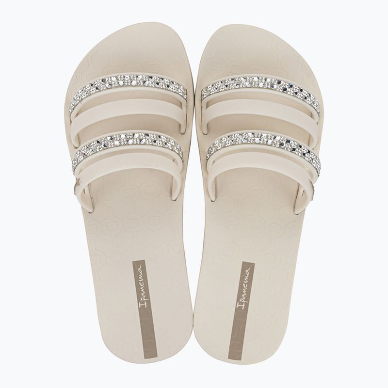 Klapki damskie Ipanema Chic Slide beige/beige 2