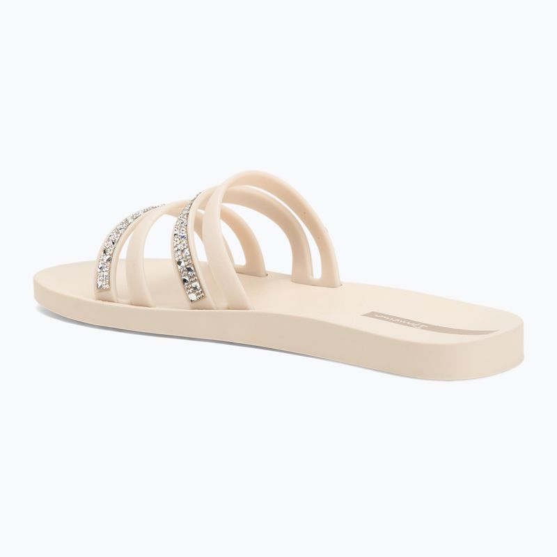 Klapki damskie Ipanema Chic Slide beige/beige 3