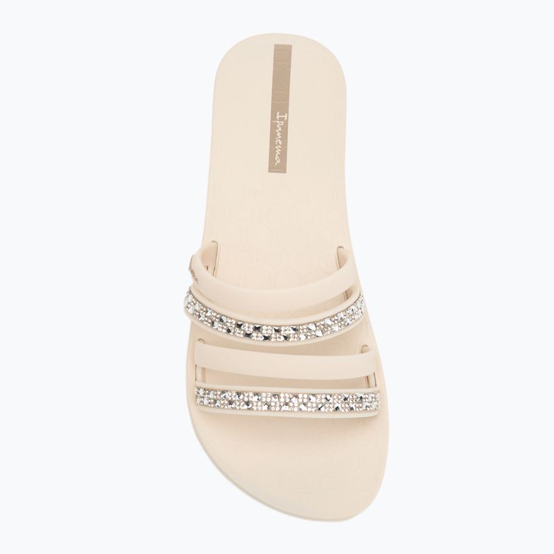 Klapki damskie Ipanema Chic Slide beige/beige 5