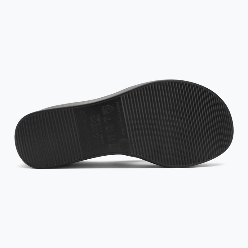 Klapki damskie Ipanema High Fashion II Slide black/glitter black/lilac 4