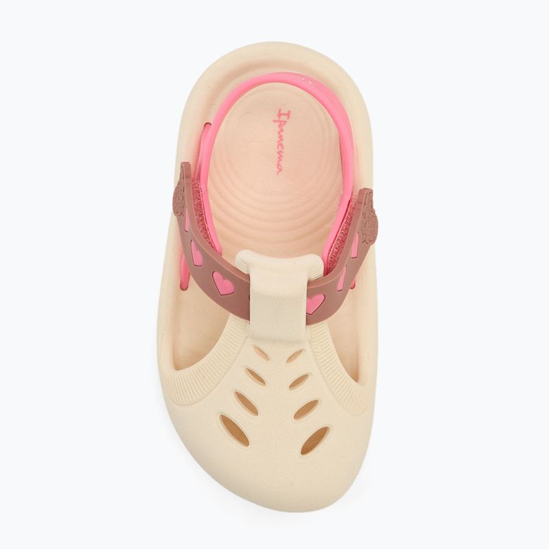 Sandały dziecięce Ipanema Little Baby beige/pink 5