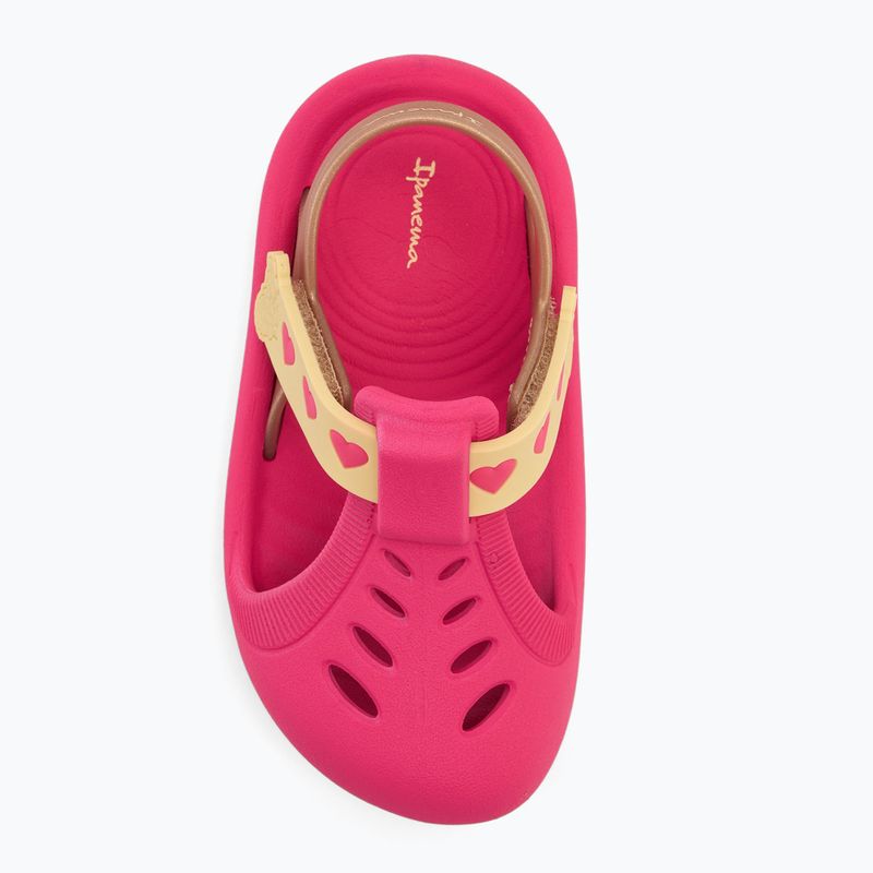 Sandały dziecięce Ipanema Little Baby pink/gold 5