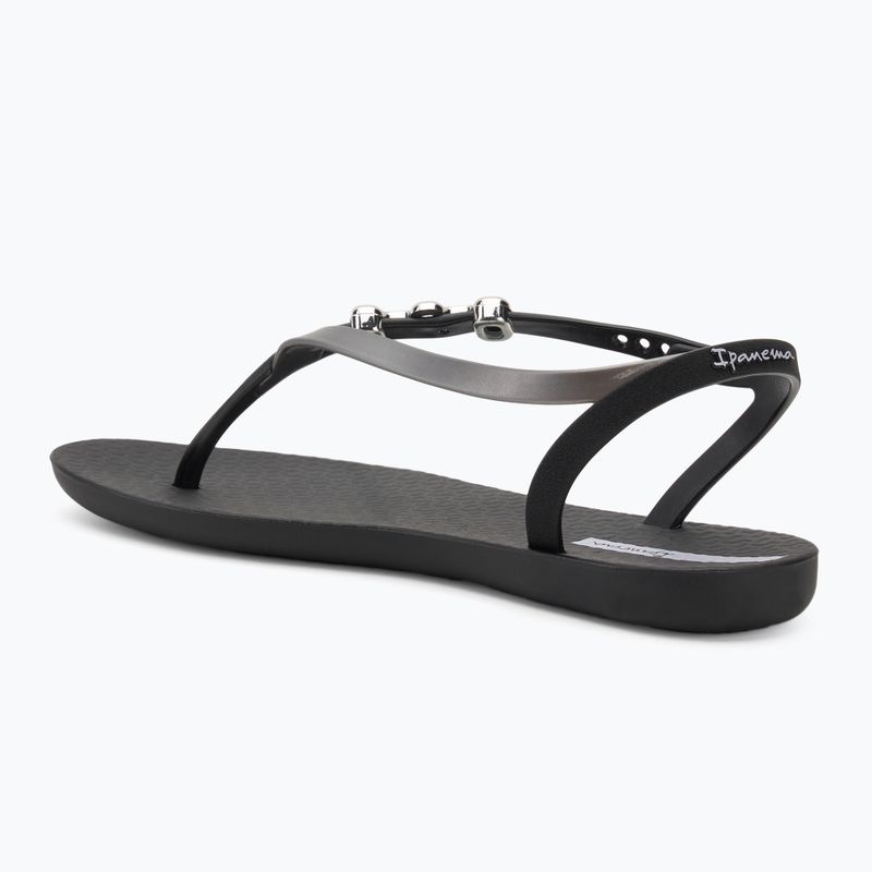 Sandały damskie Ipanema Sandal Rio black/silver 3