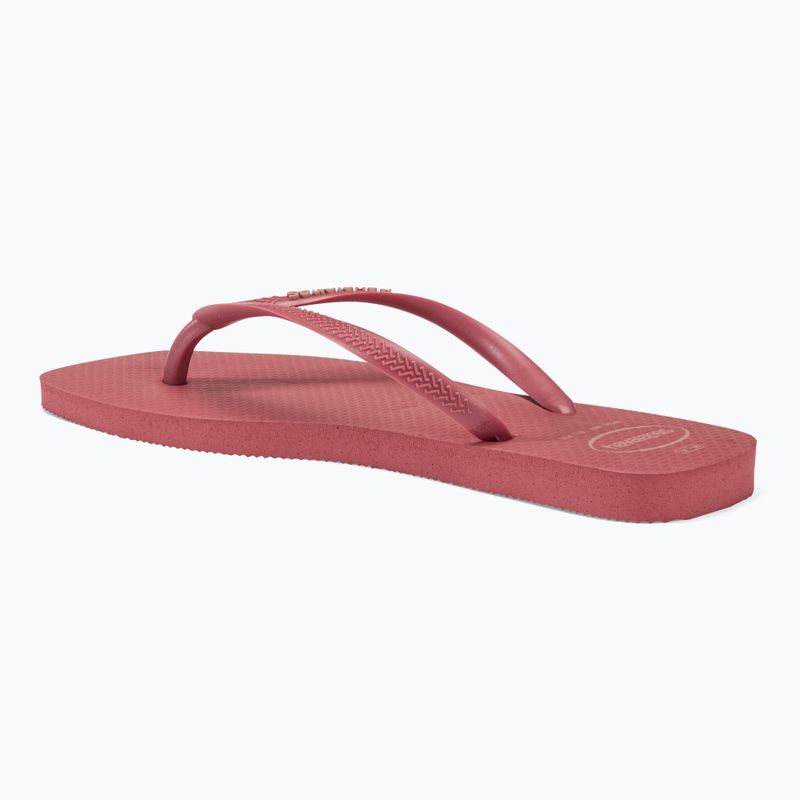 Japonki damskie Havaianas Square Logo Pop Up pau brasil 3