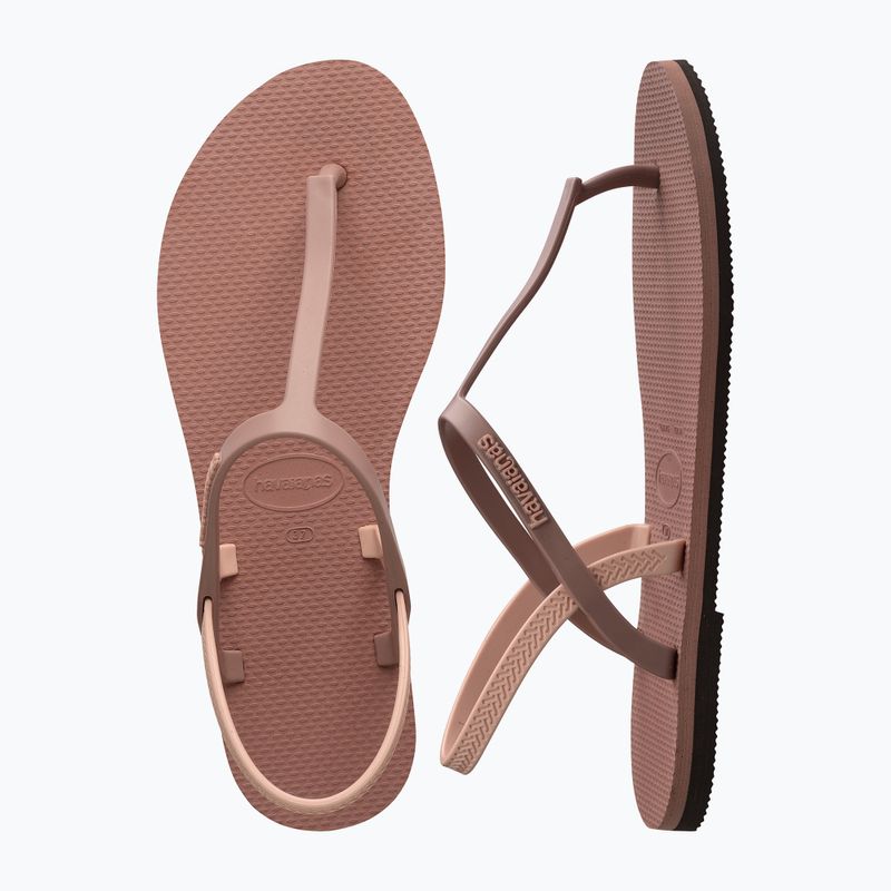 Sandały damskie Havaianas Paraty RJ crocus rose 4