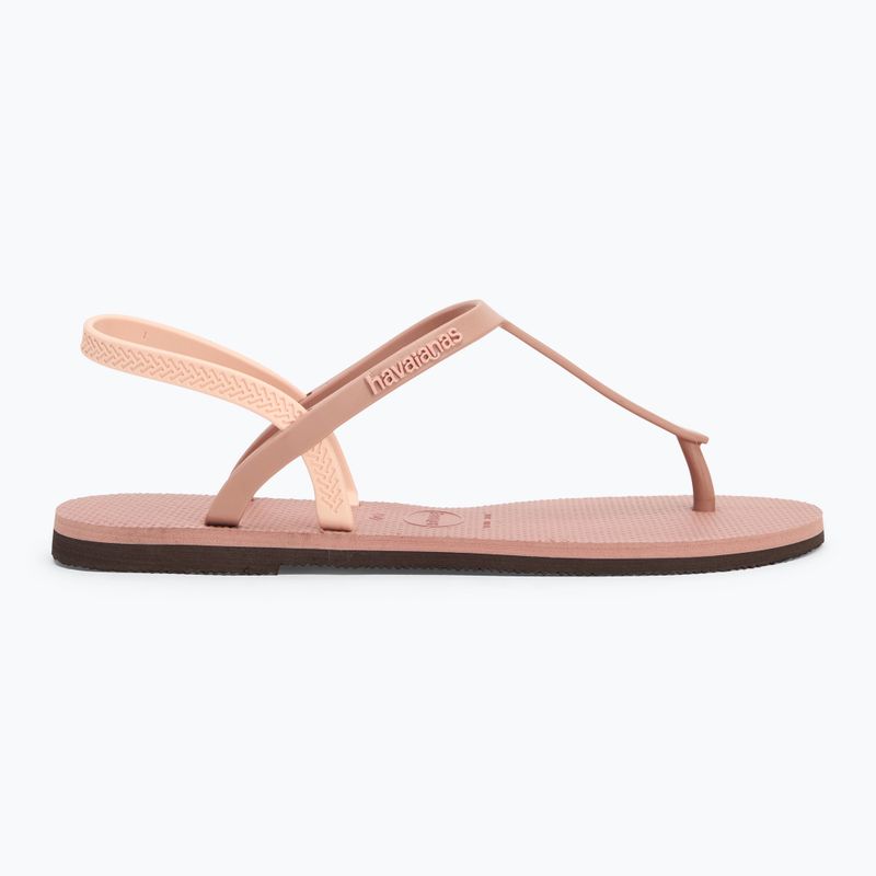 Sandały damskie Havaianas Paraty RJ crocus rose 2