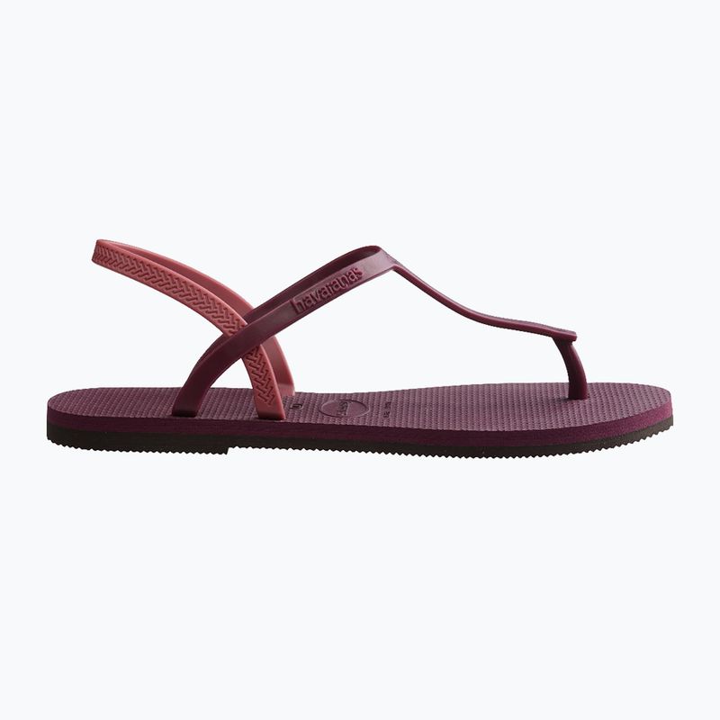 Sandały damskie Havaianas Paraty RJ purple soil 2