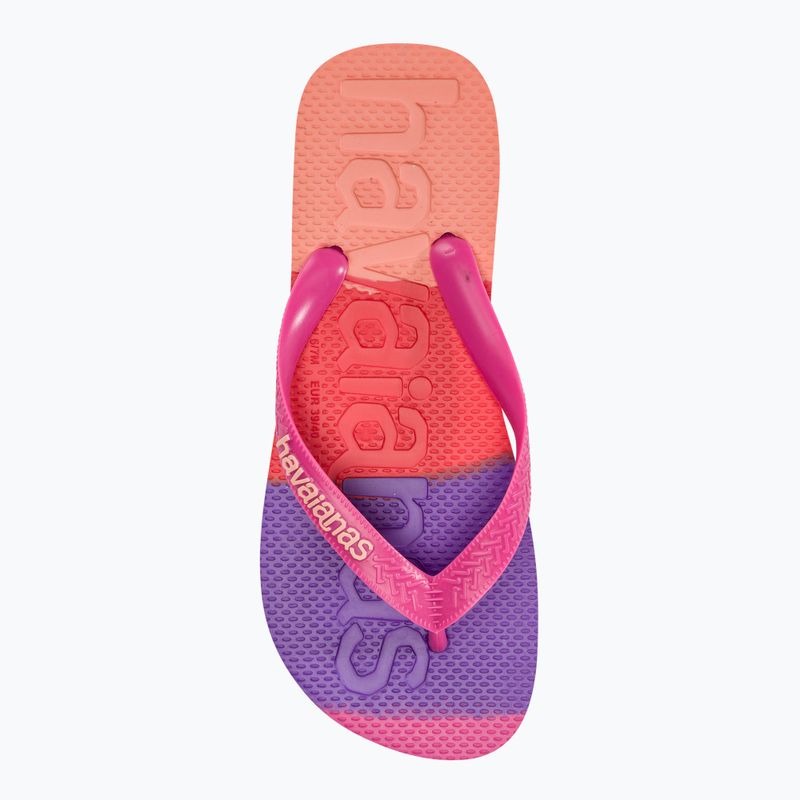 Japonki Havaianas Top Logomania Colors II pink flux 5