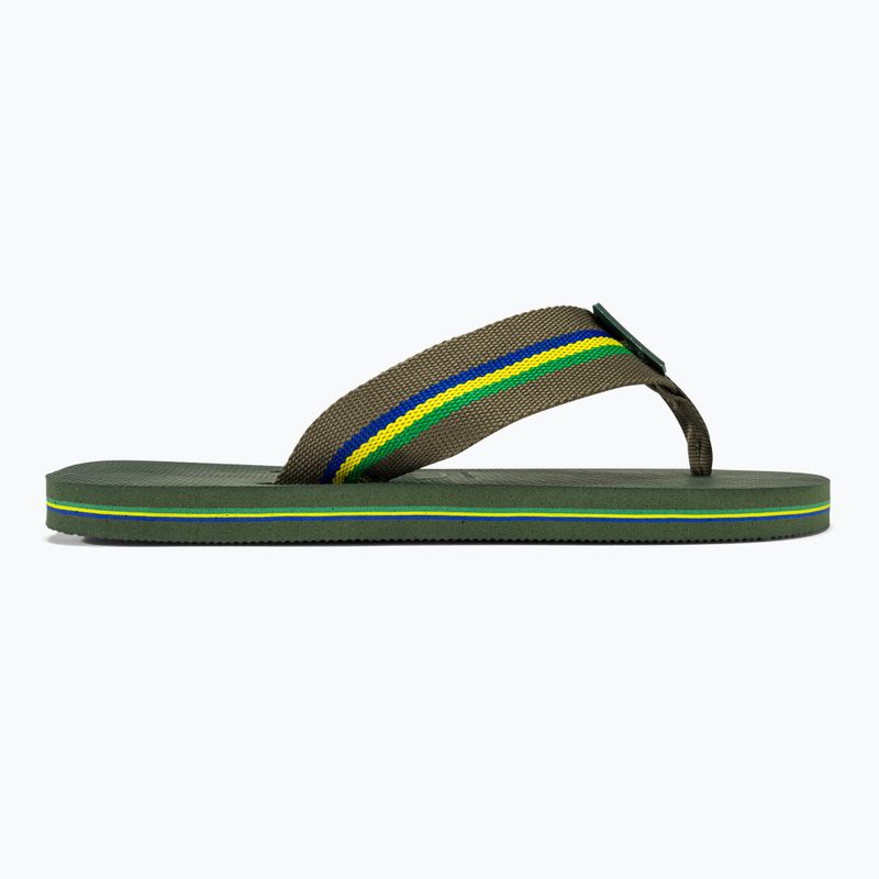 Japonki męskie Havaianas Urban Brasil olive green 2