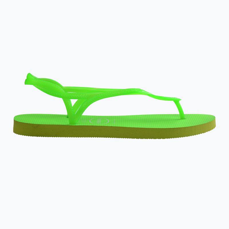 Sandały damskie Havaianas Luna Neon lemon green 9