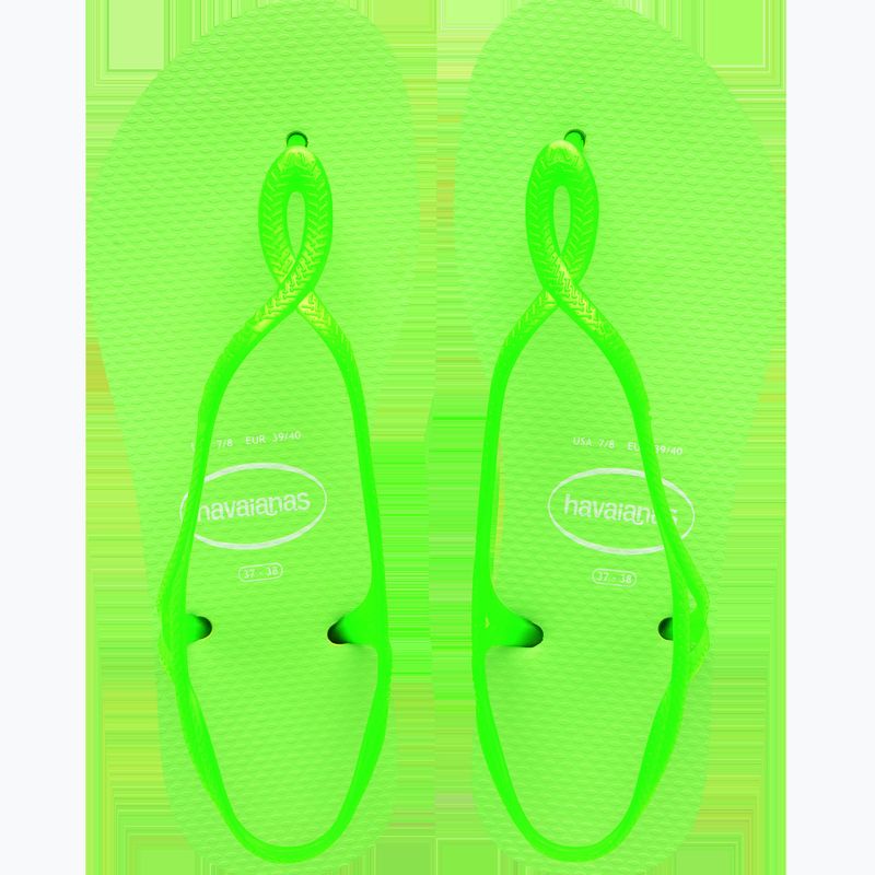 Sandały damskie Havaianas Luna Neon lemon green 12