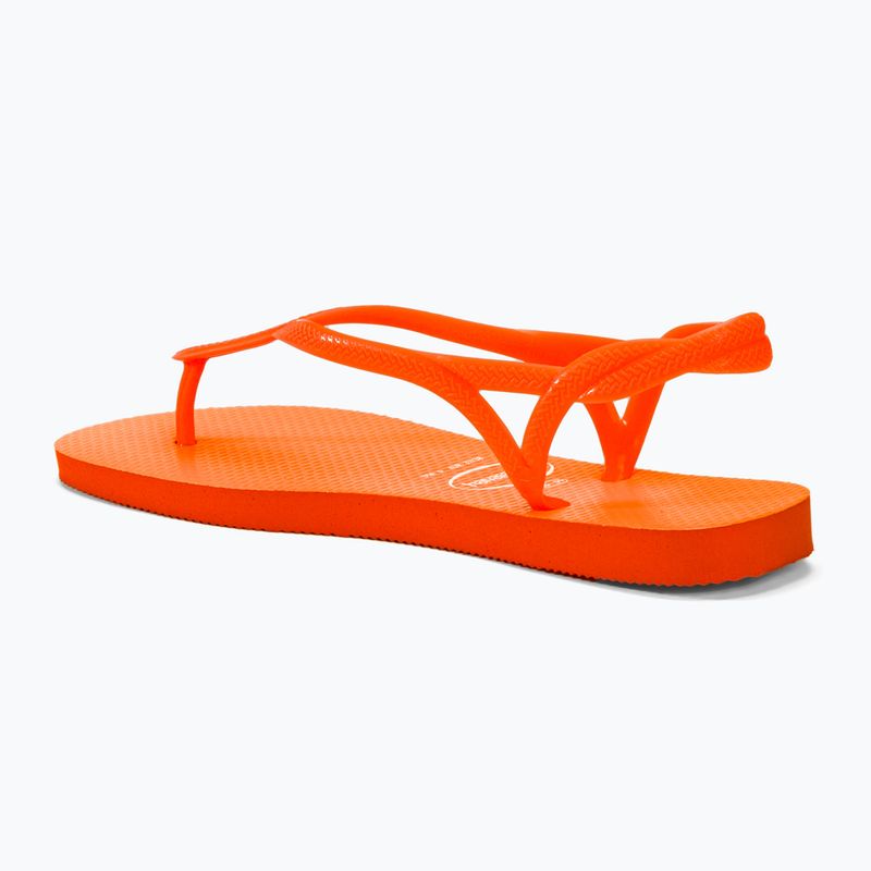 Sandały damskie Havaianas Luna Neon sunset orange 3