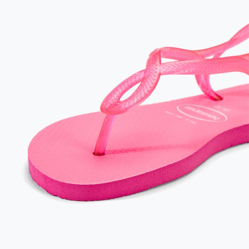 Sandały damskie Havaianas Luna Neon pink flux 7