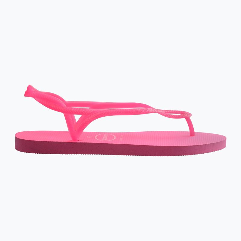 Sandały damskie Havaianas Luna Neon pink flux 9