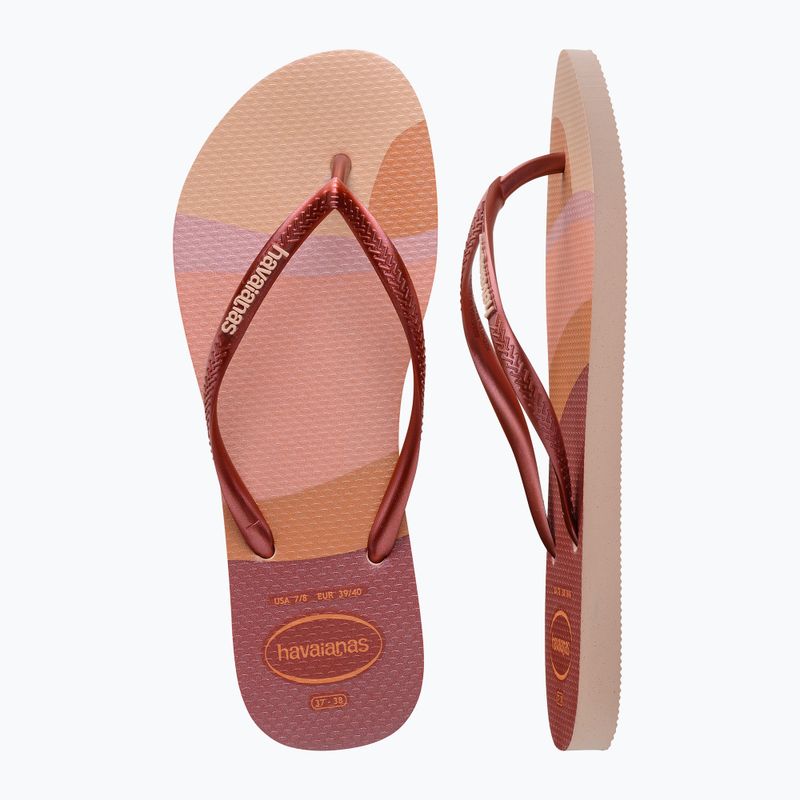 Japonki damskie Havaianas Slim Palette Glow ballet rose 4