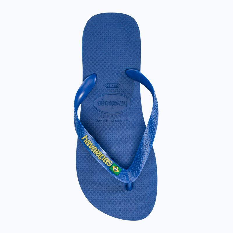 Japonki Havaianas Brasil Logo Neon star blue /  star blue 5