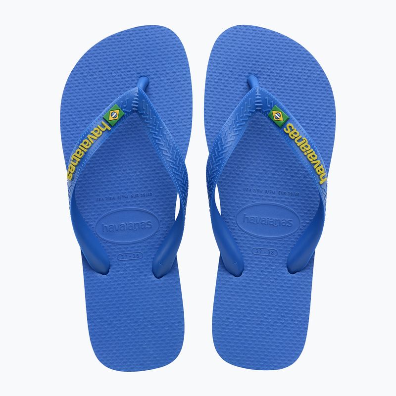 Japonki Havaianas Brasil Logo Neon star blue /  star blue 10