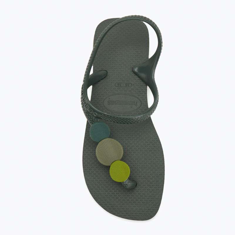 Sandały damskie Havaianas Flash Urban Plus olive green 5