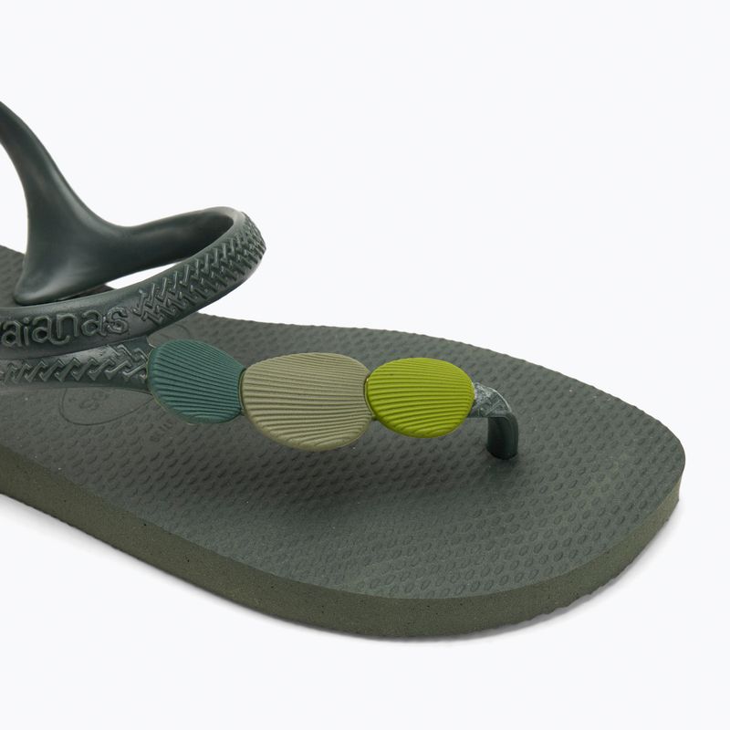Sandały damskie Havaianas Flash Urban Plus olive green 7