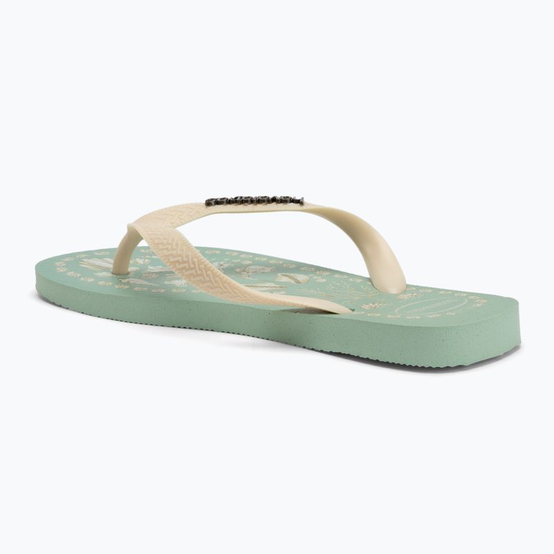 Japonki damskie Havaianas Top Tropicalia Vibes coast green 3