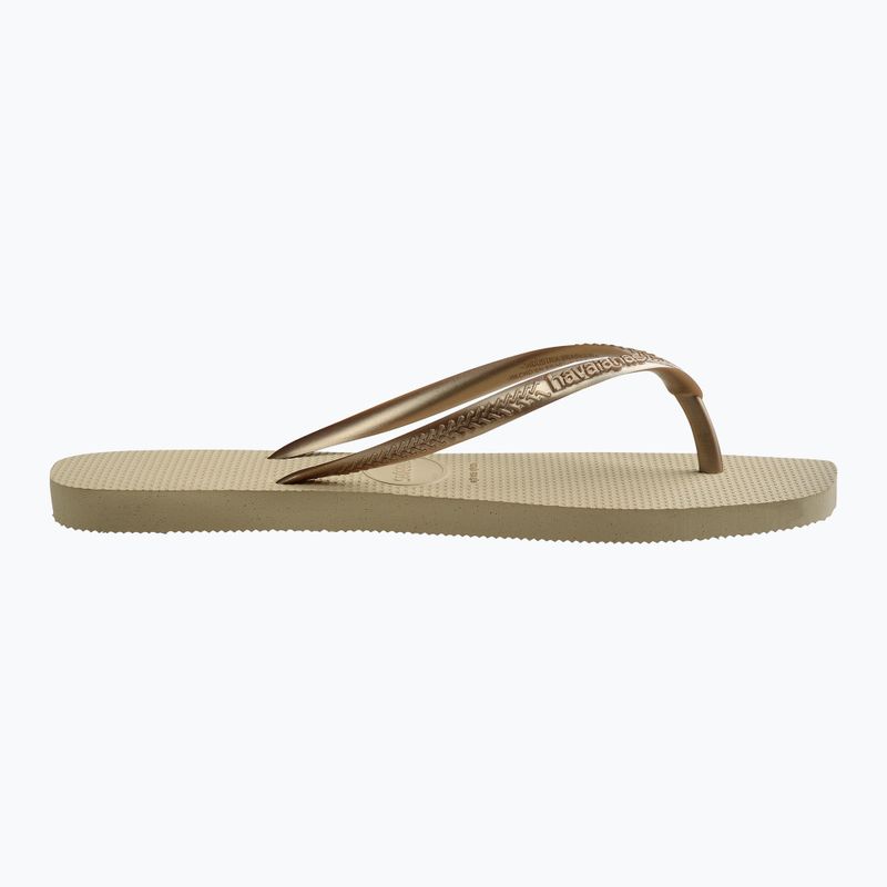 Japonki damskie Havaianas Slim Square sand grey 9