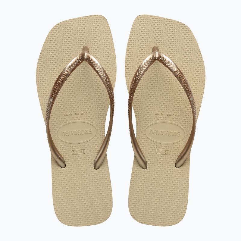 Japonki damskie Havaianas Slim Square sand grey 10
