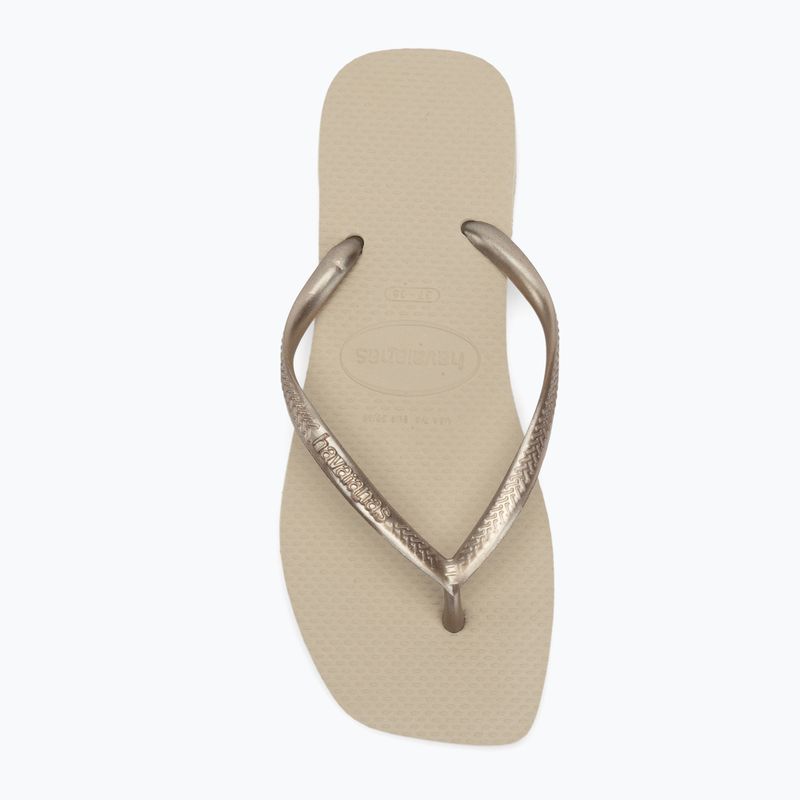Japonki damskie Havaianas Slim Square sand grey 5