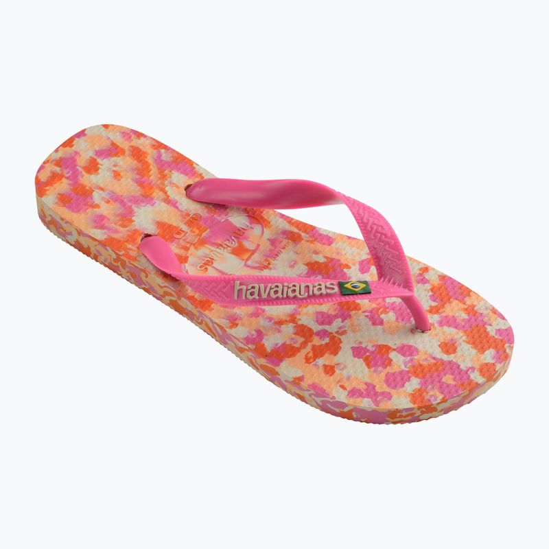 Japonki Havaianas Brasil Tech II pink flux 8