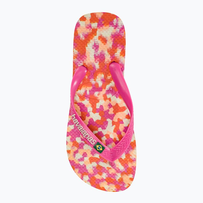 Japonki Havaianas Brasil Tech II pink flux 5