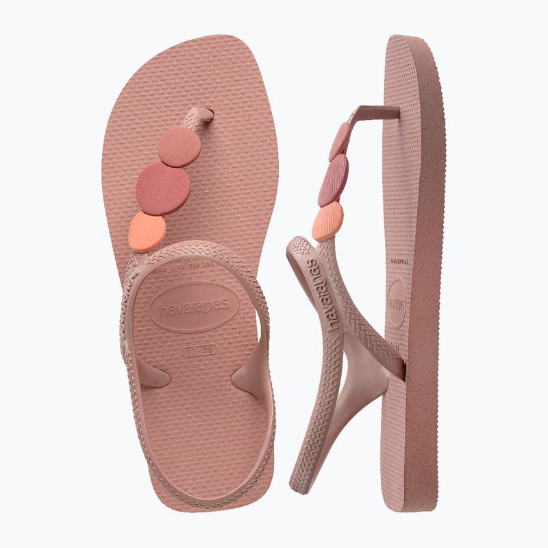 Sandały damskie Havaianas Flash Urban Plus crocus/rose retro/pink 5