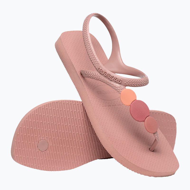 Sandały damskie Havaianas Flash Urban Plus crocus/rose retro/pink 6