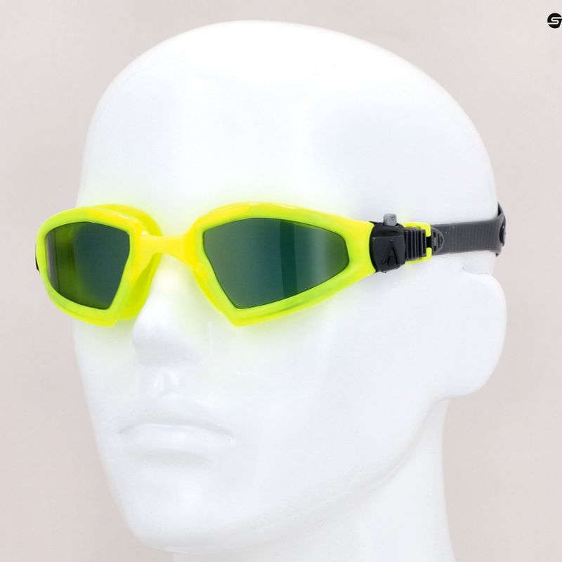 Okulary do pływania Aquasphere Kayenne Pro 2022 yellow/yellow/dark 8