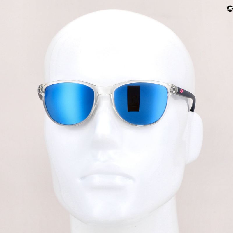 Okulary przeciwsłoneczne Julbo Idol Spectron gloss translucent shiny crystal/matt dark blue 6
