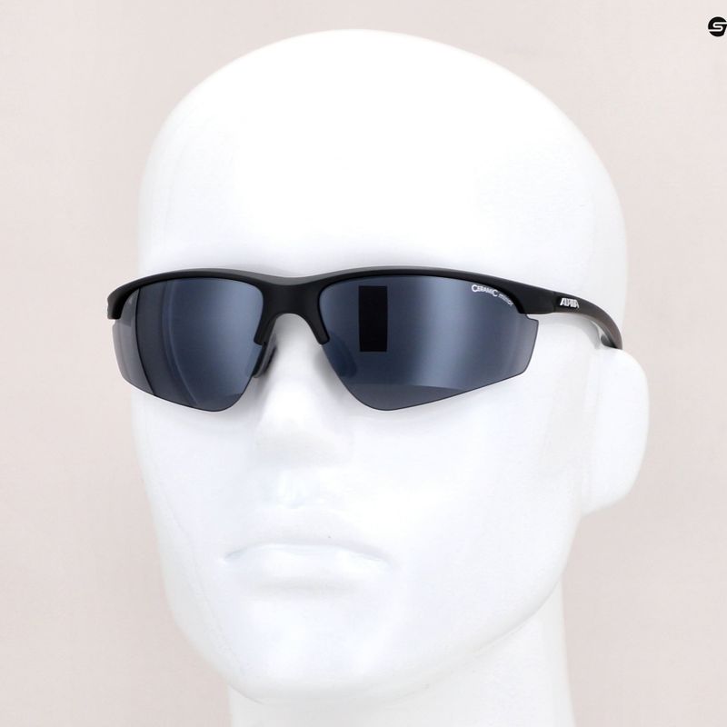 Okulary przeciwsłoneczne Alpina Tri-Effect 2.0 black matte/black mirror/clear/orange mirror 7