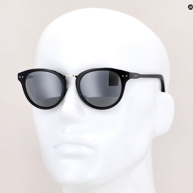 Okulary przeciwsłoneczne damskie ROXY Junipers shiny black/flash silver 7