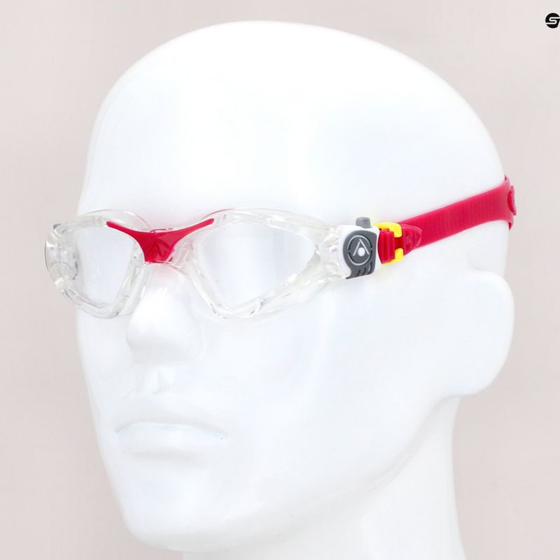 Okulary do pływania dziecięce Aquasphere Kayenne Compact 2022 raspberry/clear 7