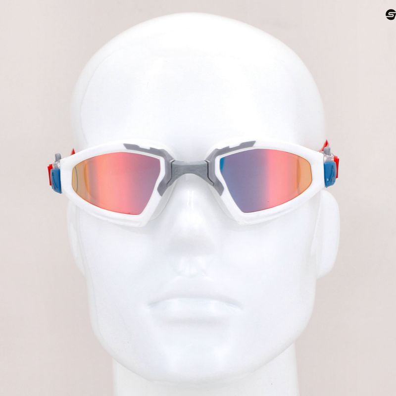 Okulary do pływania Aquasphere Kayenne Pro white/grey/mirror red 8