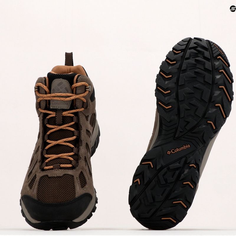 Buty trekkingowe męskie Columbia Redmond III Mid WP cordovan/ elk 231 21