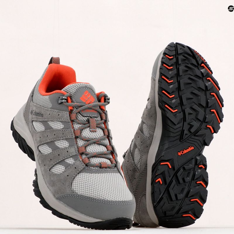 Buty trekkingowe damskie Columbia Redmond III ti titanium/ red canyon 11