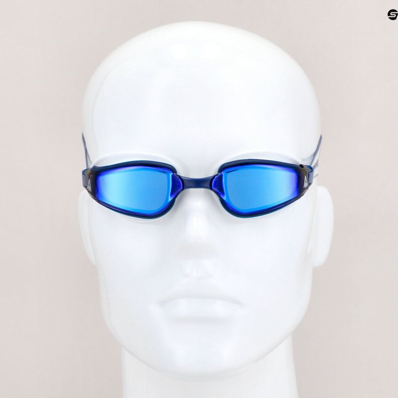 Okulary do pływania Aquasphere Fastlane 2022 blue/white/mirror blue 5